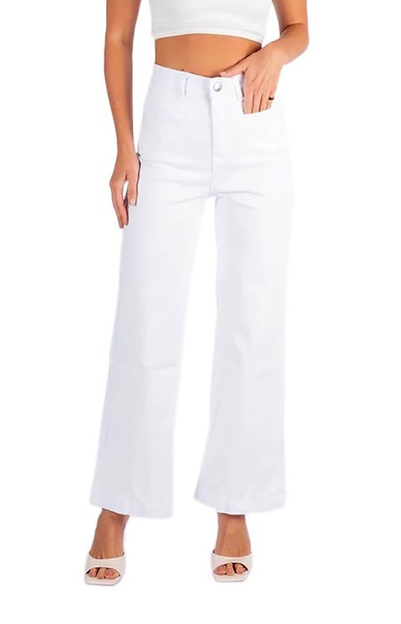 Wakee White Stretch Jeans 7108