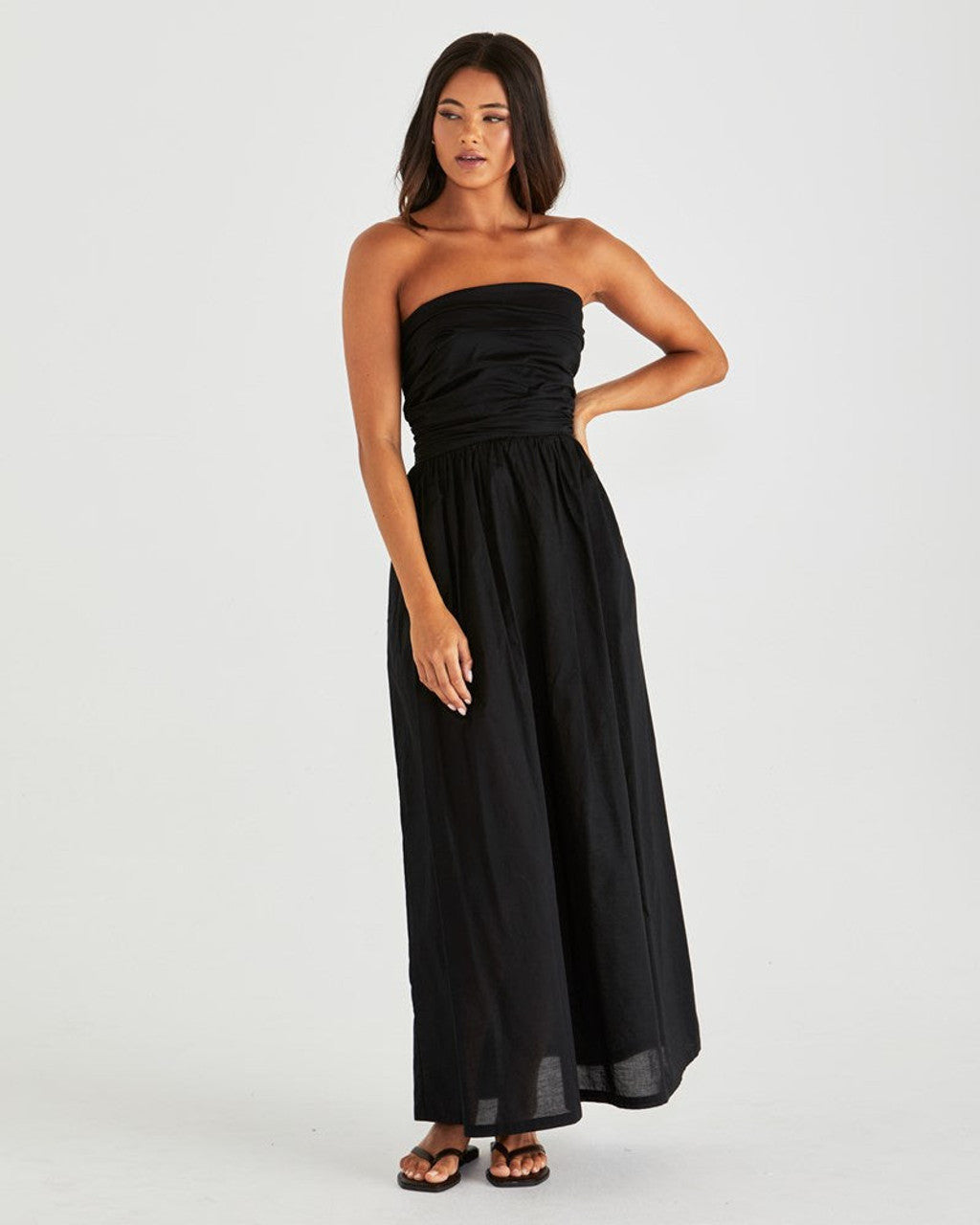 Sass Mina Strapless Dress