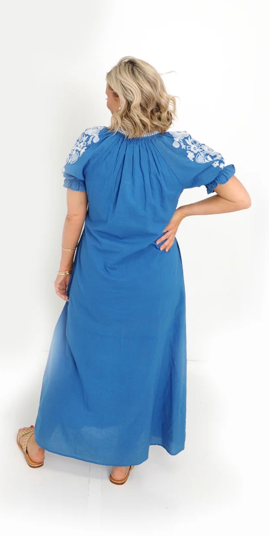 Alexander Santorini Flora Dress