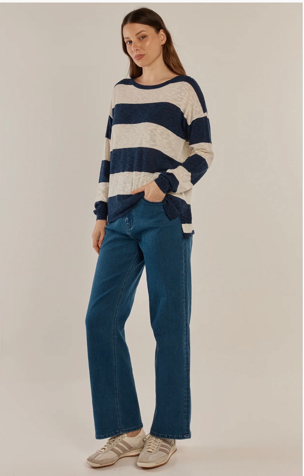 Betty Basics Natasha Knit Ocean