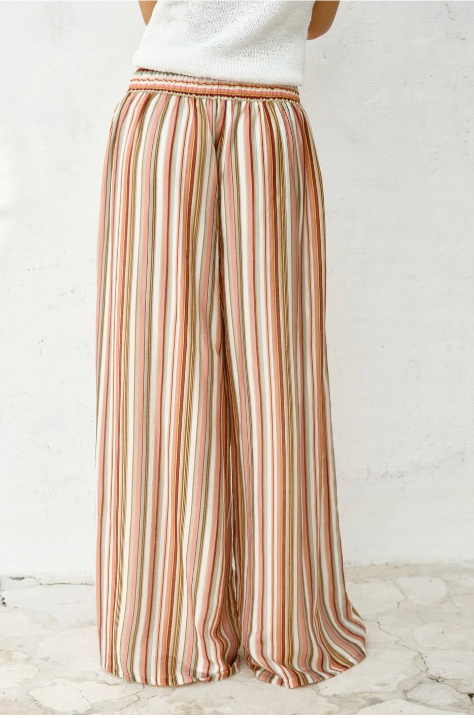 Fate & Becker Elysia Pant Sandbar Stripe