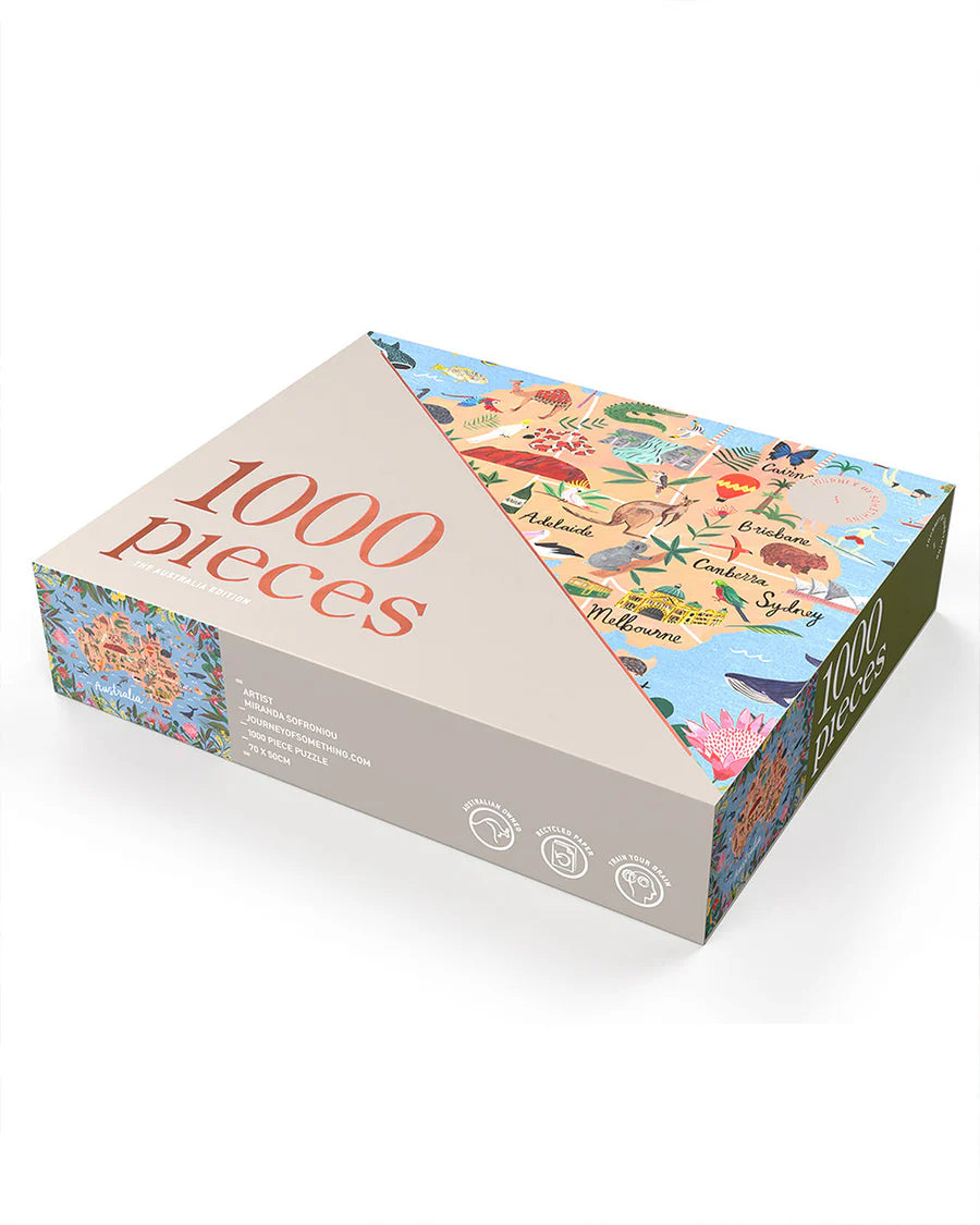 The Australian Edition 1000 piece puzzle