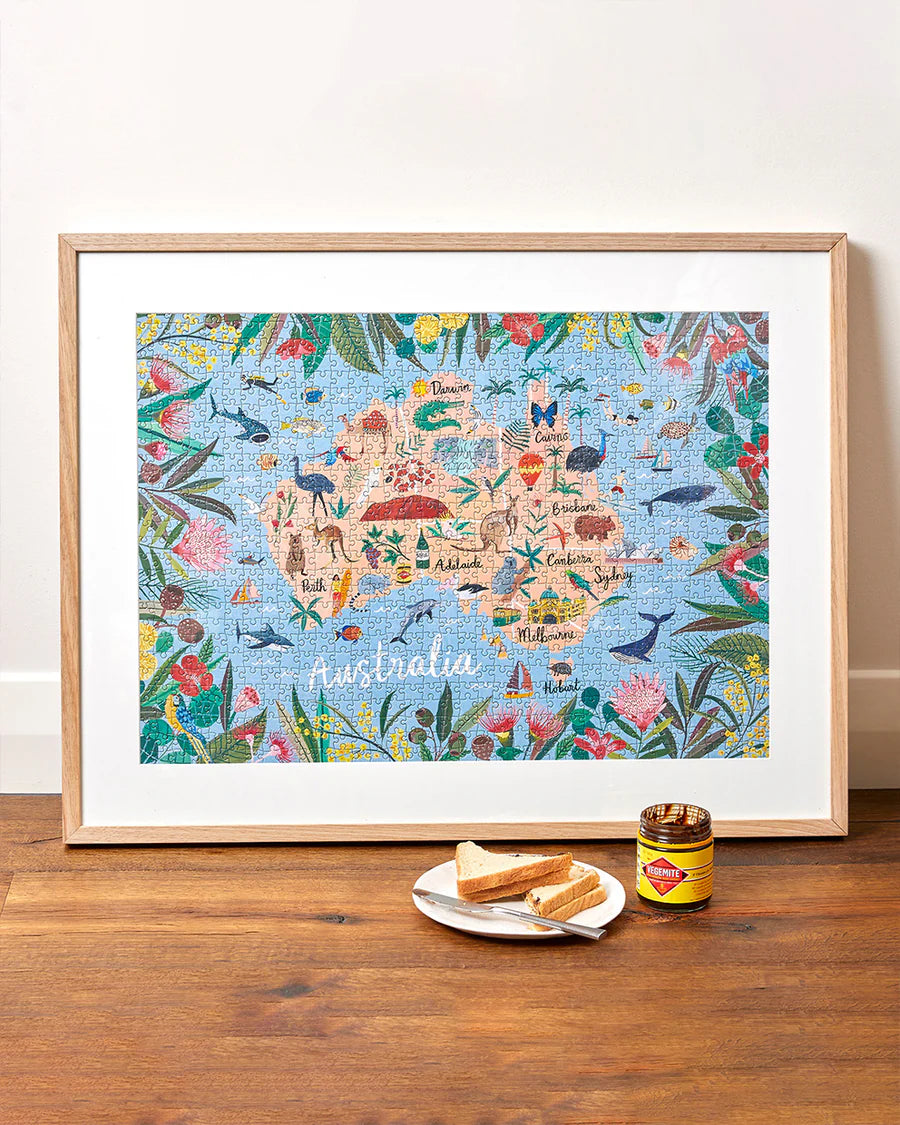 The Australian Edition 1000 piece puzzle