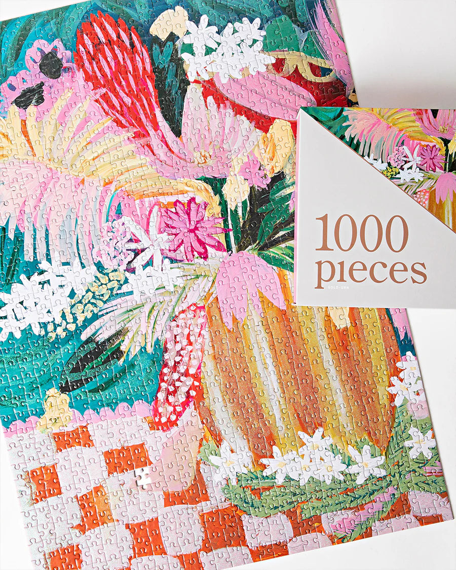 Gold - Urn 1000 piece puzzle