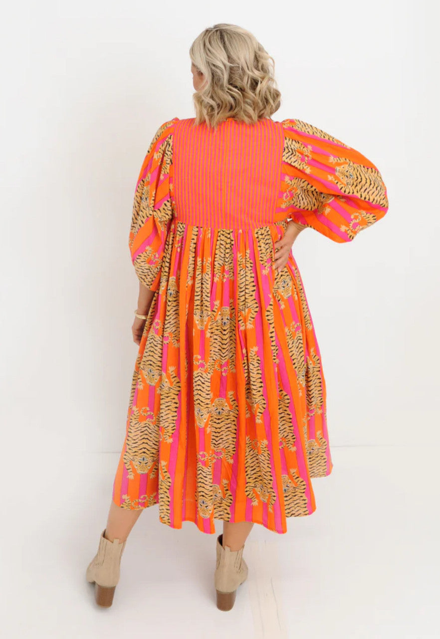 Ivy Pearl Alexander Santorini Tiger Dress