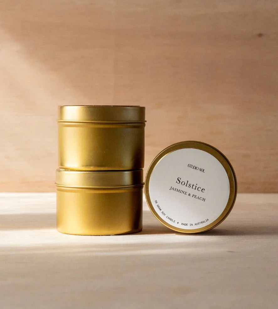 Studio Sol Travel Tin Candles