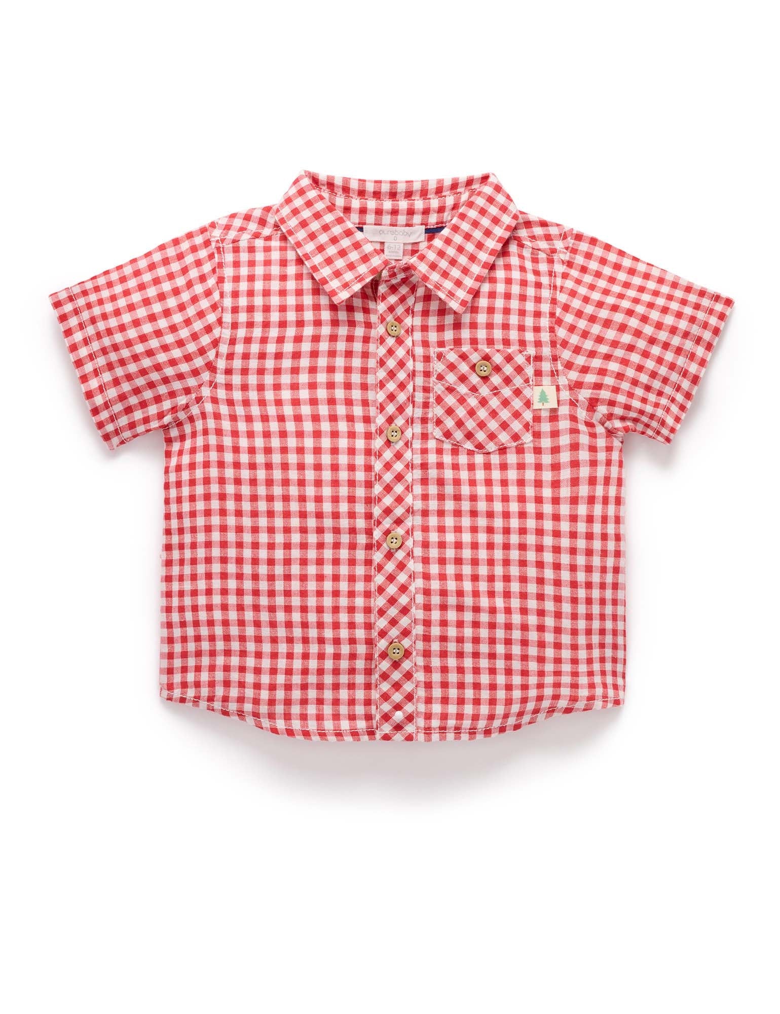 Purebaby Linen Blend Shirt