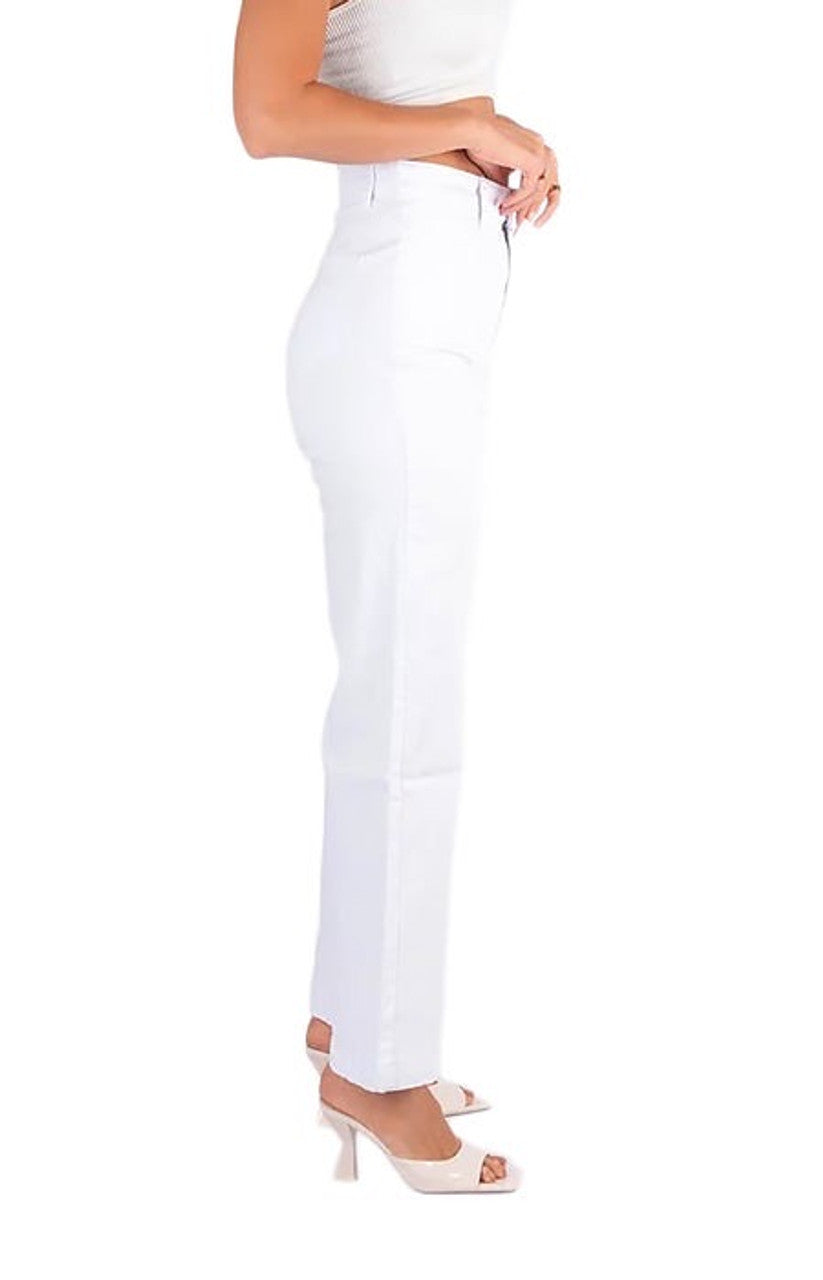 Wakee White Stretch Jeans 7108