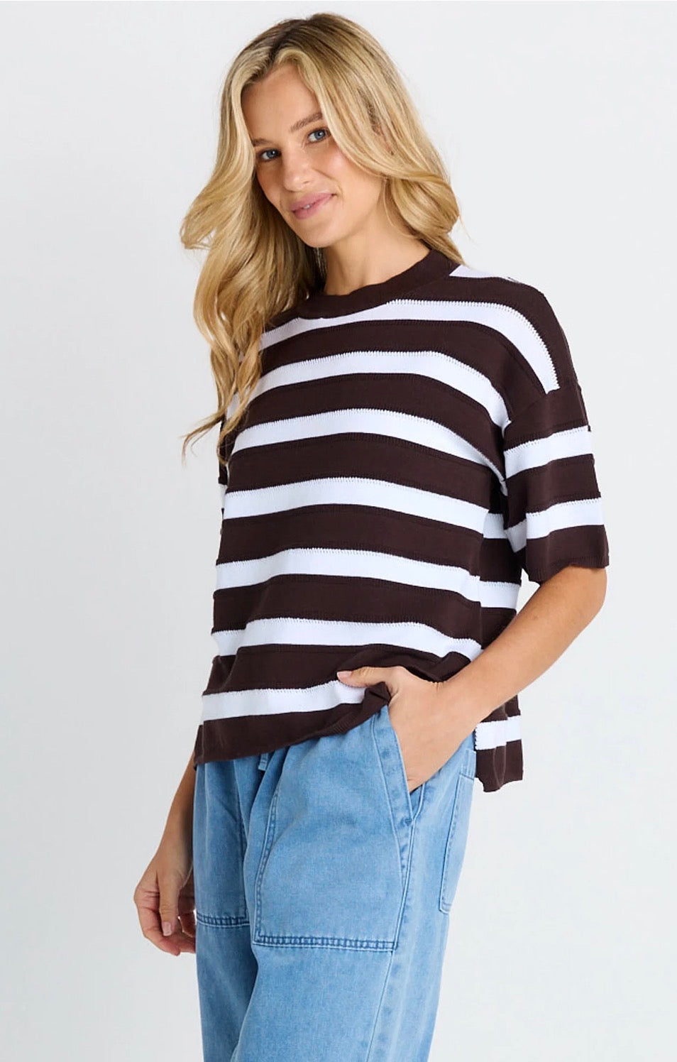 Betty Basics Libby Boxy Top