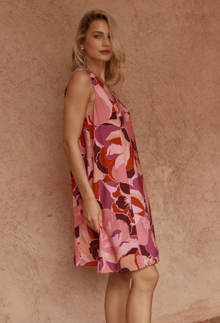 Sass Allie Seamed Swing Dress