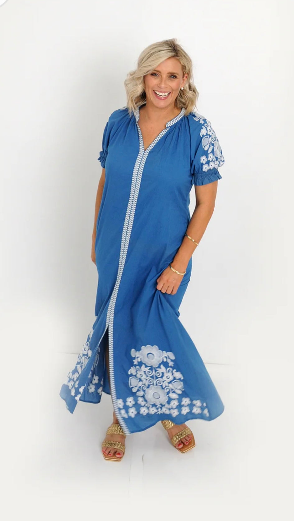 Alexander Santorini Flora Dress