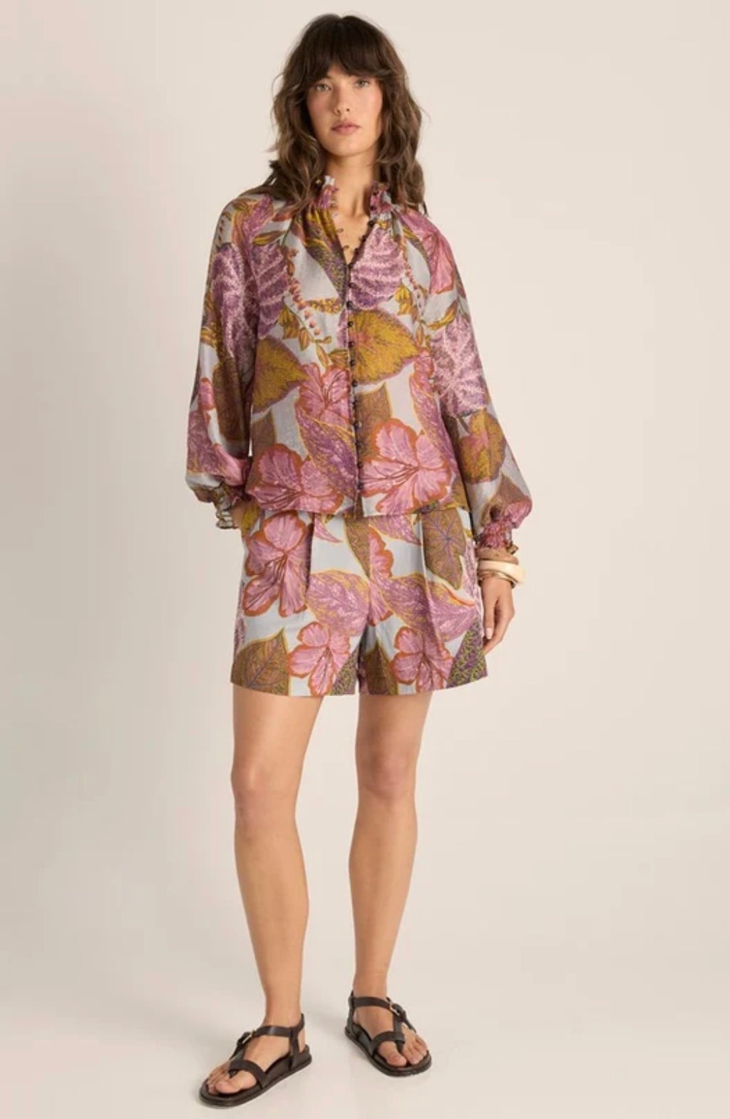 Fate & Becker Daria Shirred Blouse