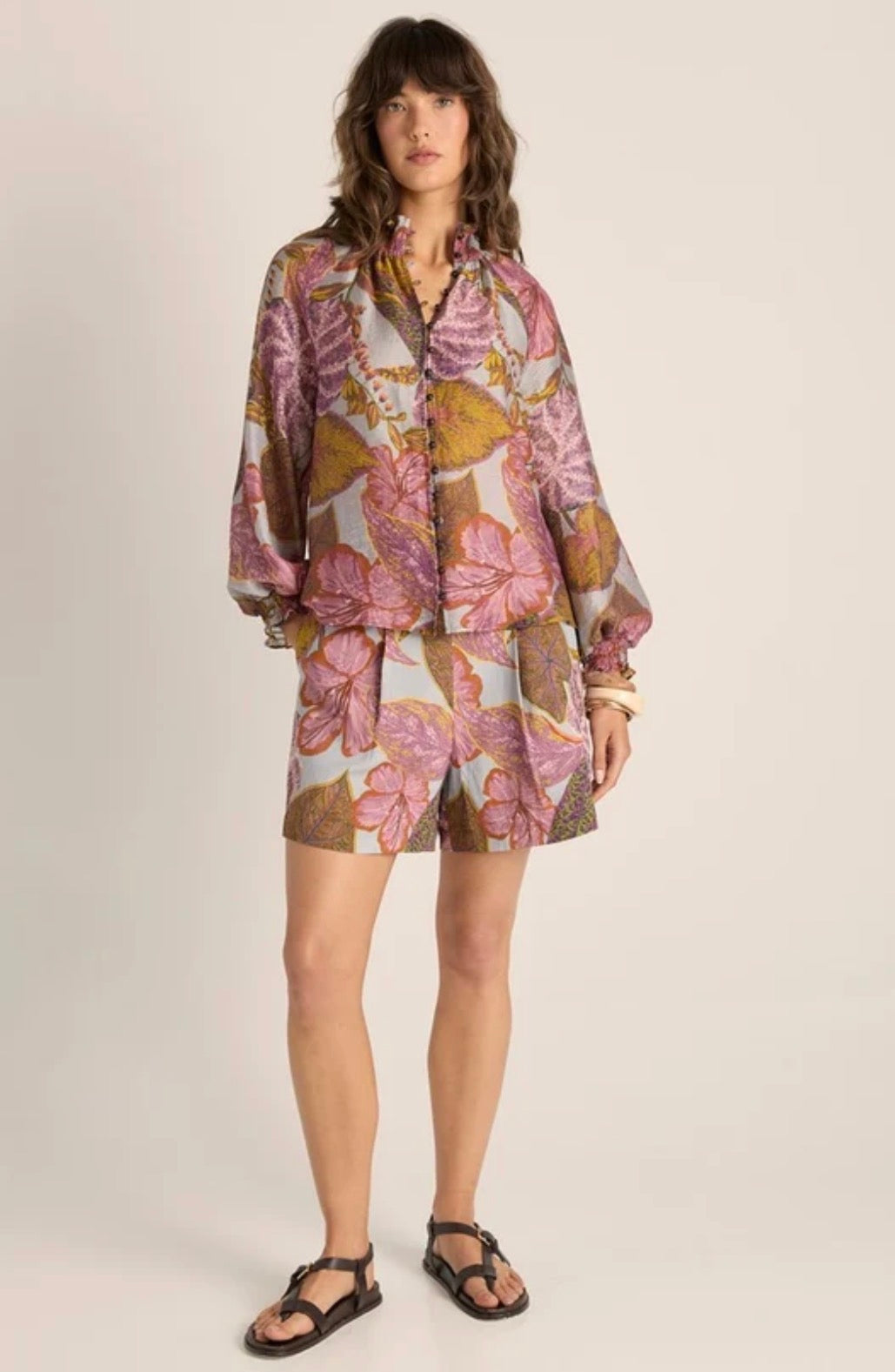 Fate & Becker Daria Shirred Blouse