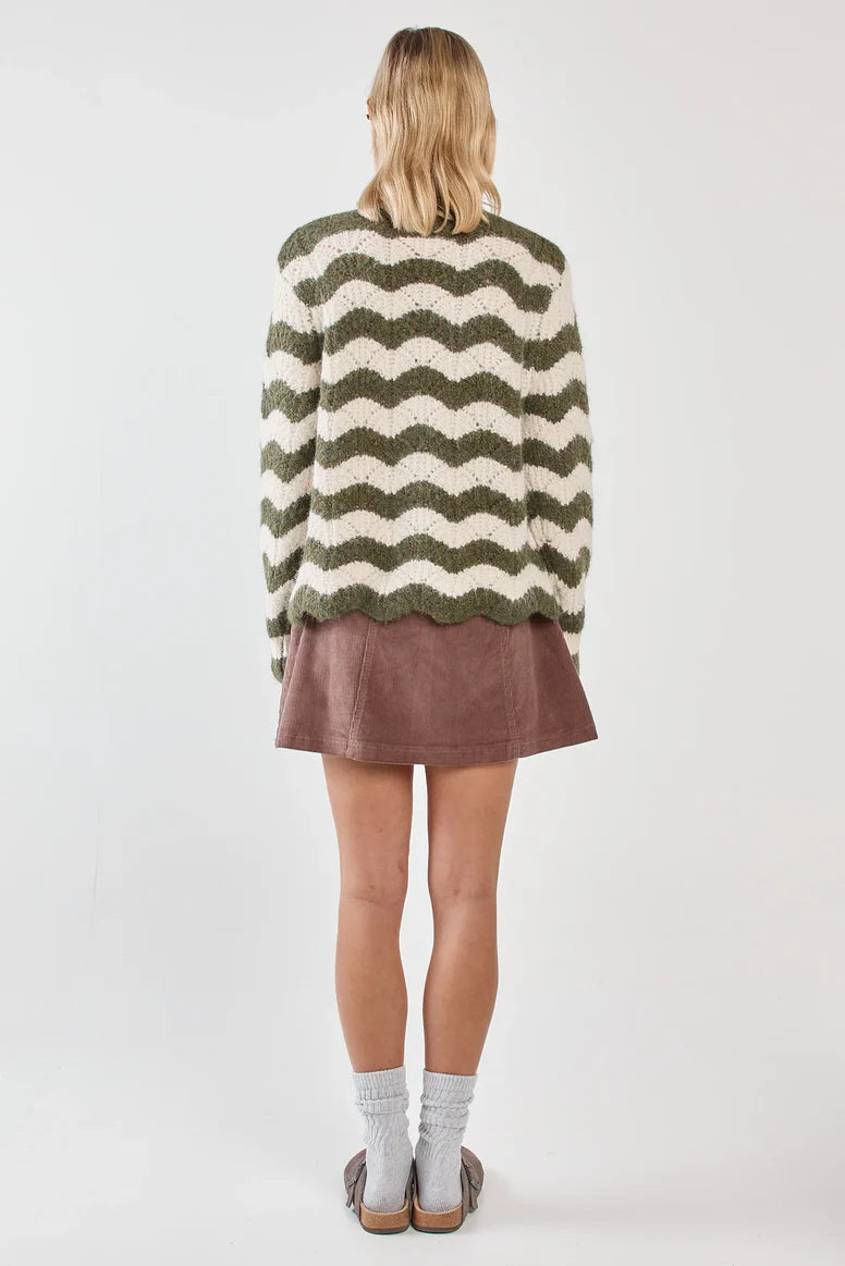 Sass Nikkita Wavy Stripe Knit