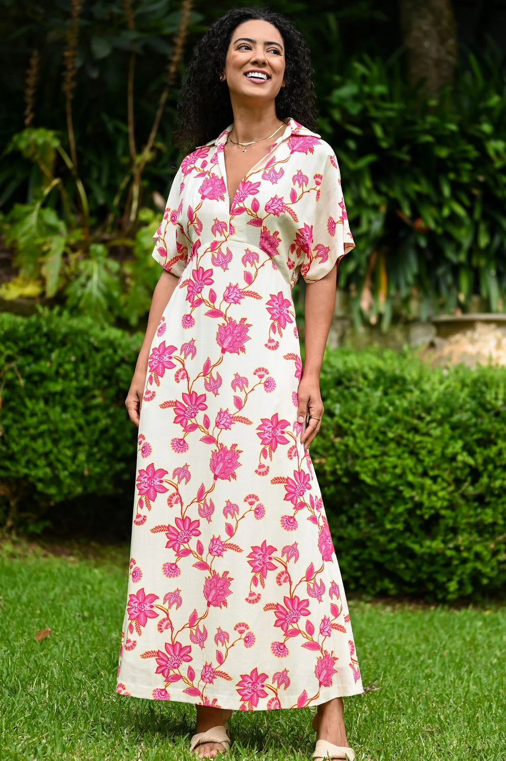 Wyatt Wylde Lux Dress Pink Lotus