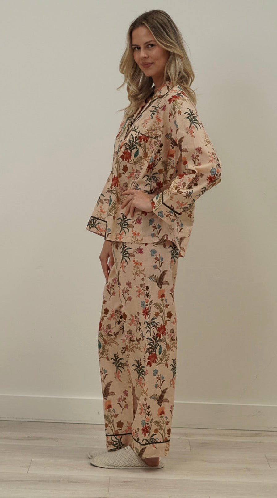 LU Wildflower Field Long PJ set