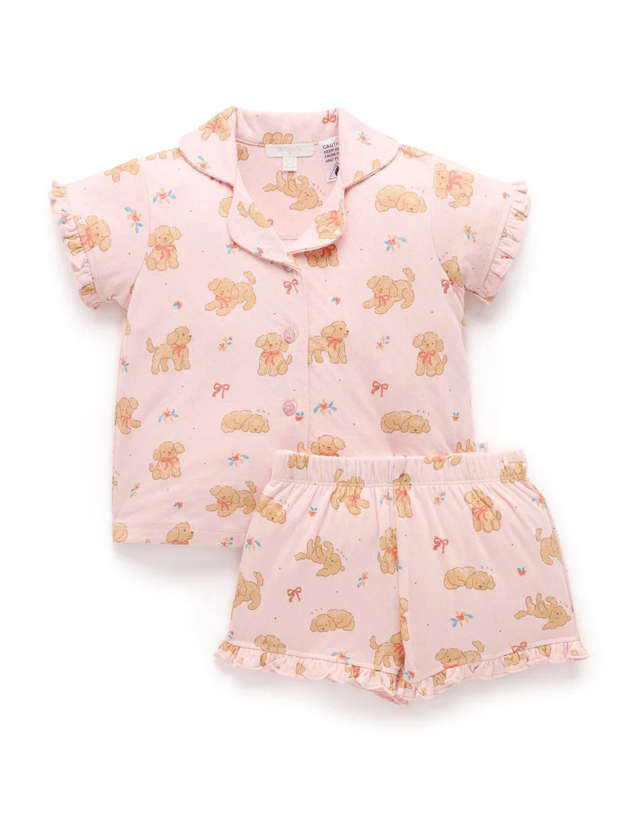 Purebaby PJ Set Poodle Dreams