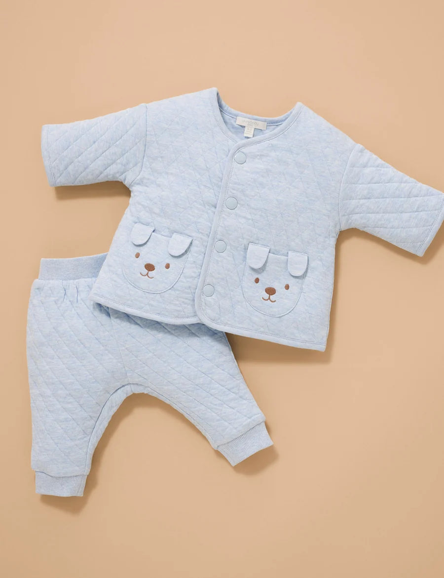 Purebaby Quilted Track Set