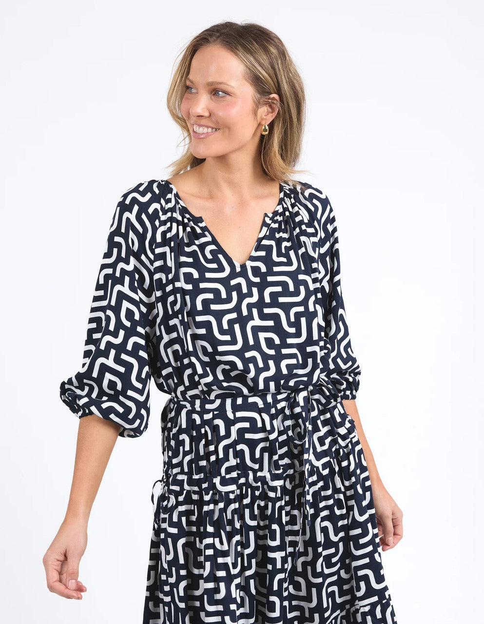 Elm Gemma Geo Dress