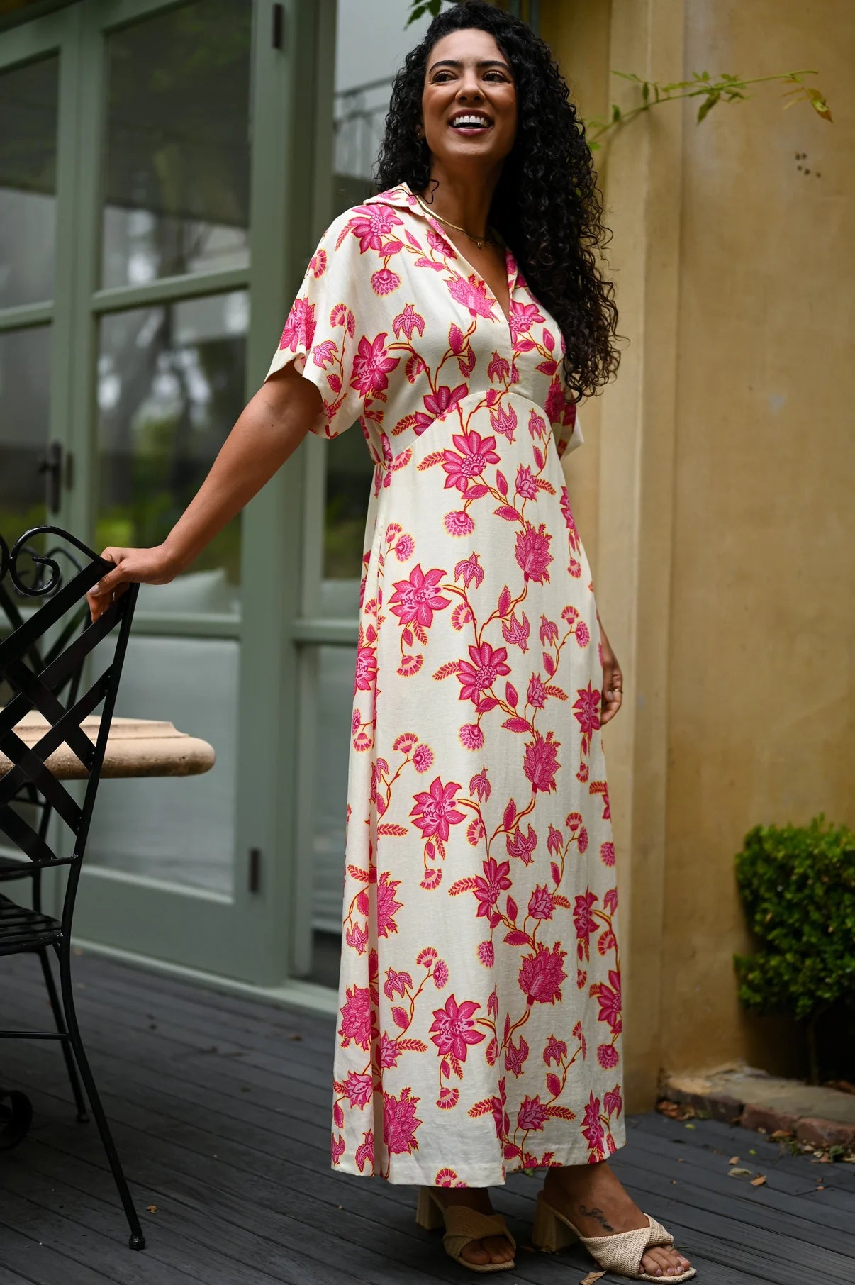 Wyatt Wylde Lux Dress Pink Lotus