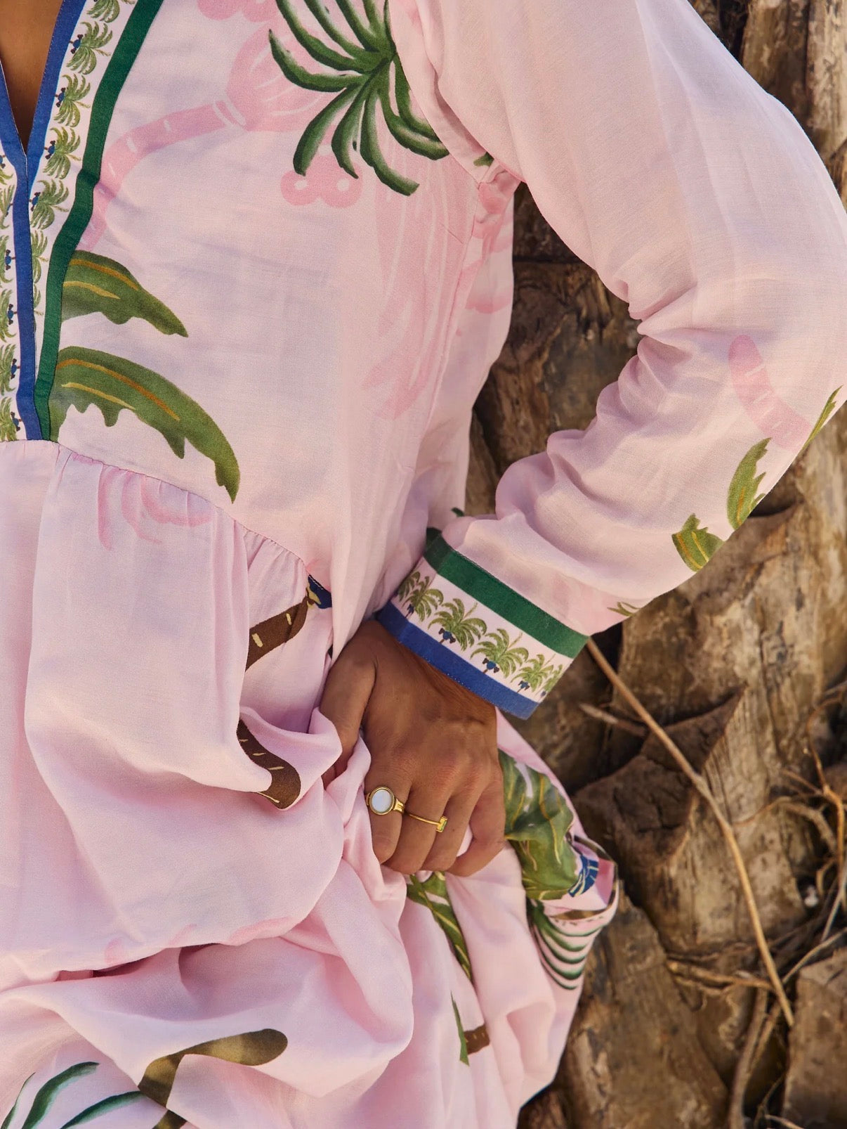 Naudic Penelope Maxi Amazon Print