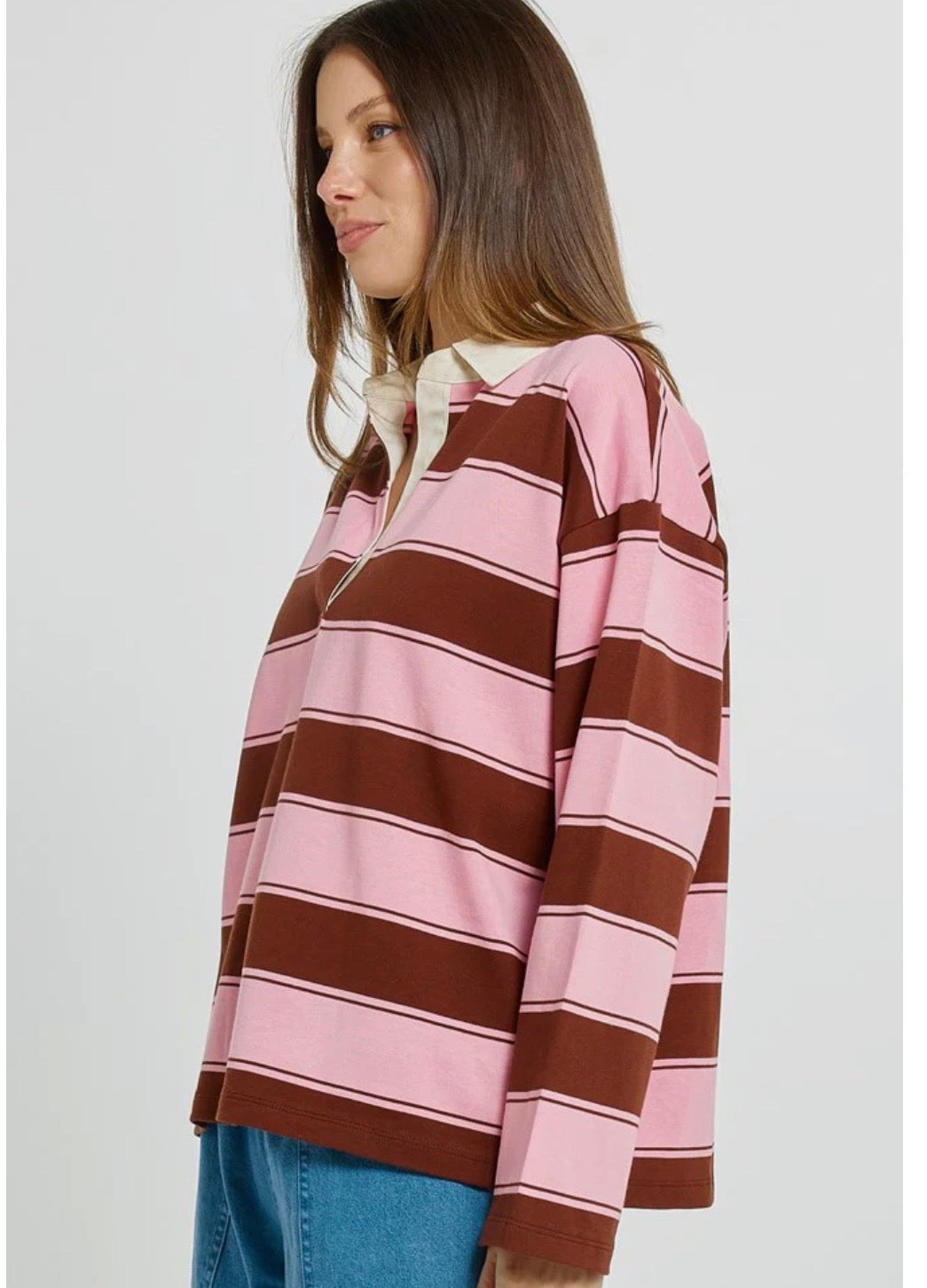Betty Basics Roland Rugby Top