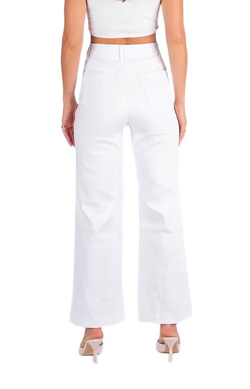Wakee White Stretch Jeans 7108