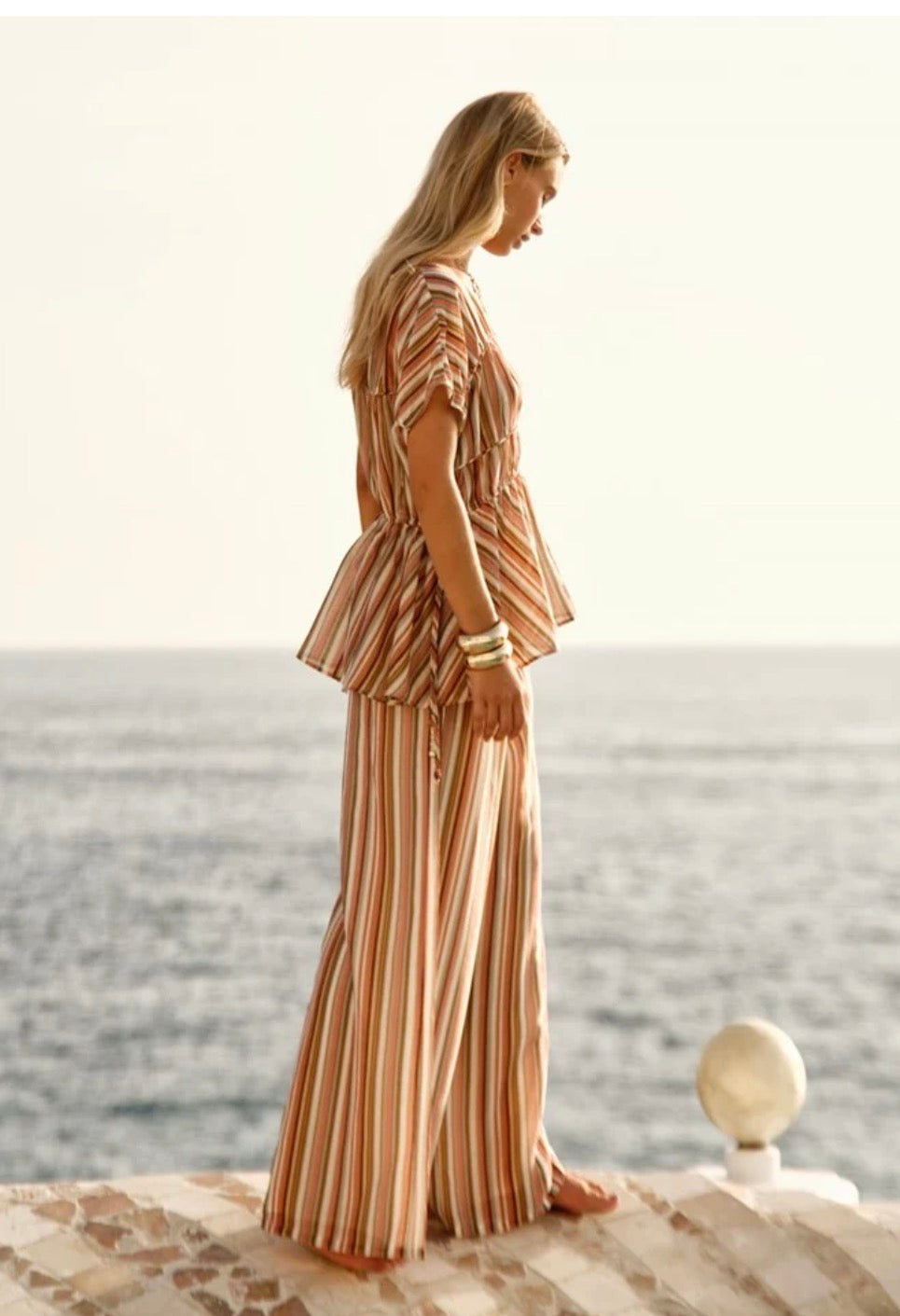 Fate & Becker Ophelia Top Sandbar Stripe
