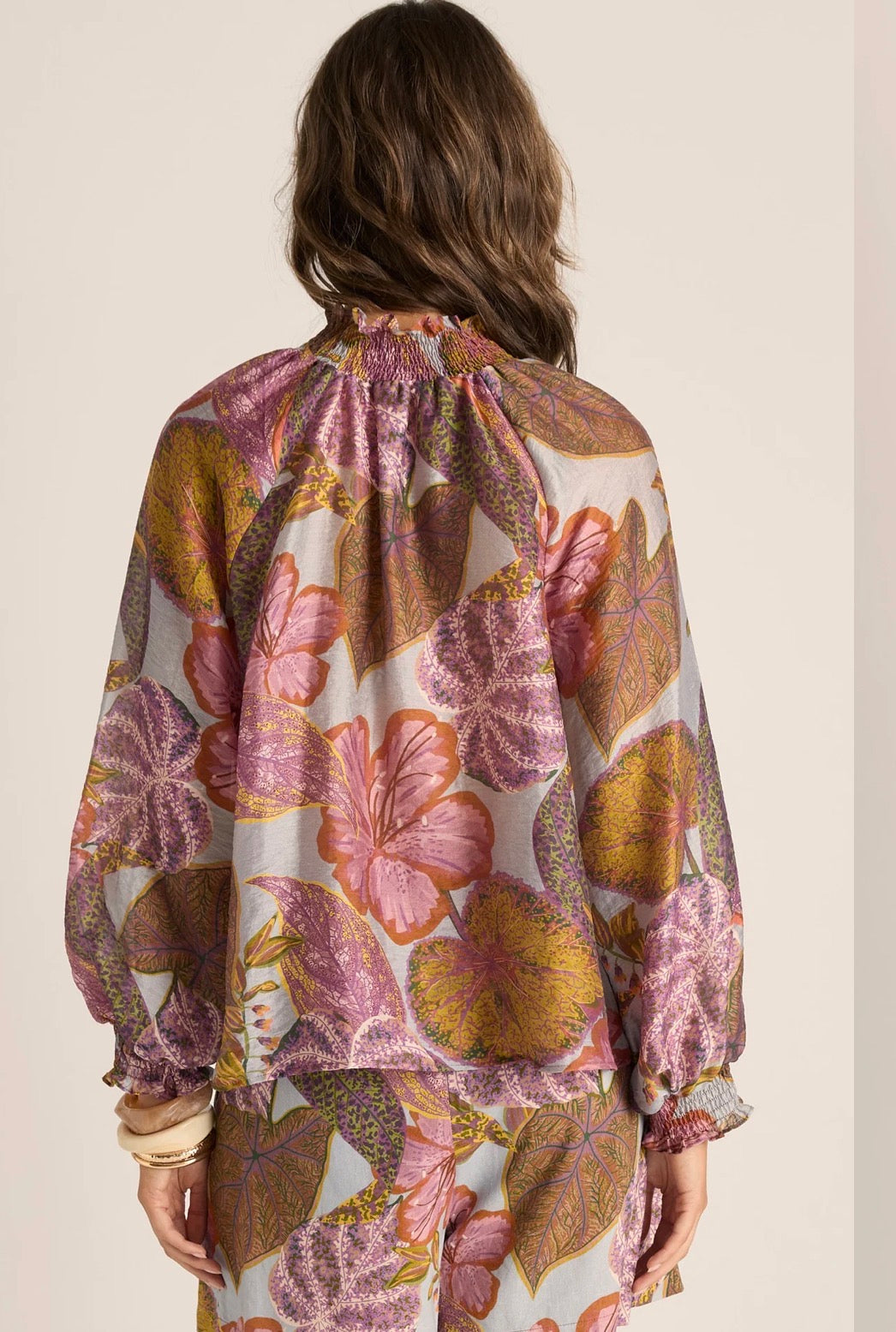 Fate & Becker Daria Shirred Blouse
