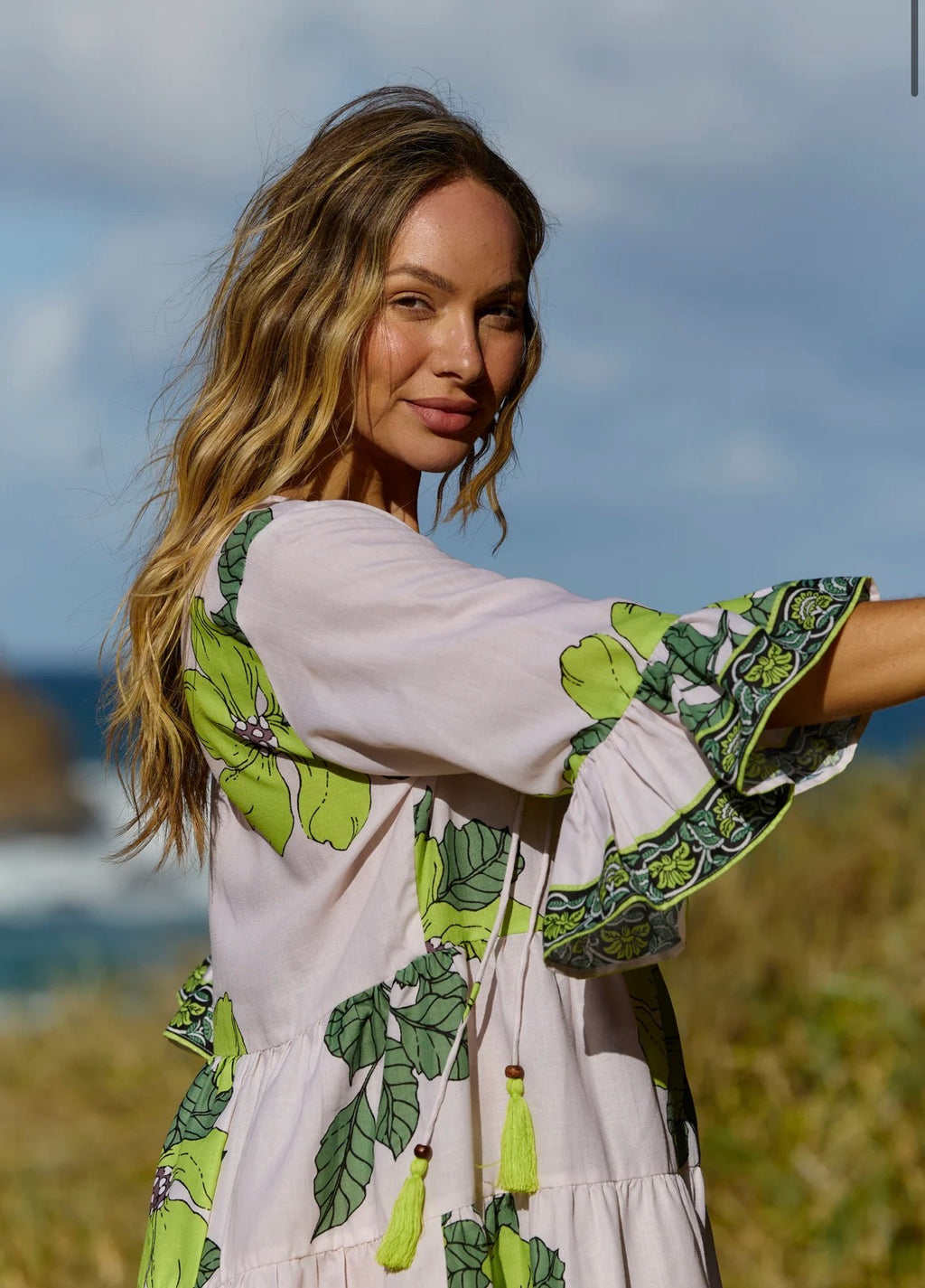 Naudic Libra Dress Paradise Green