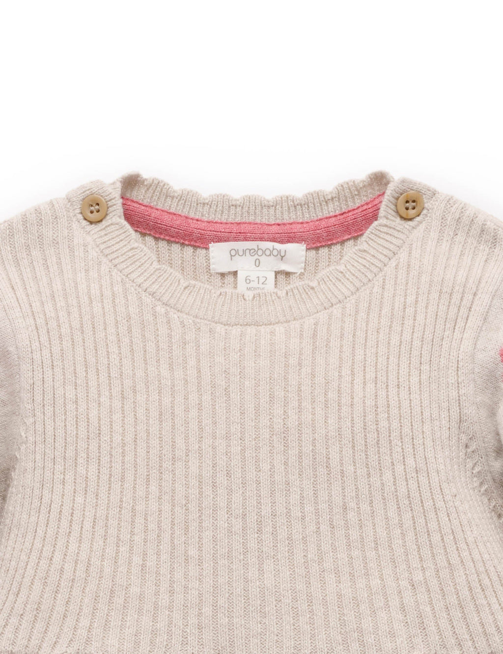 Purebaby Ladybird Knitted Dress