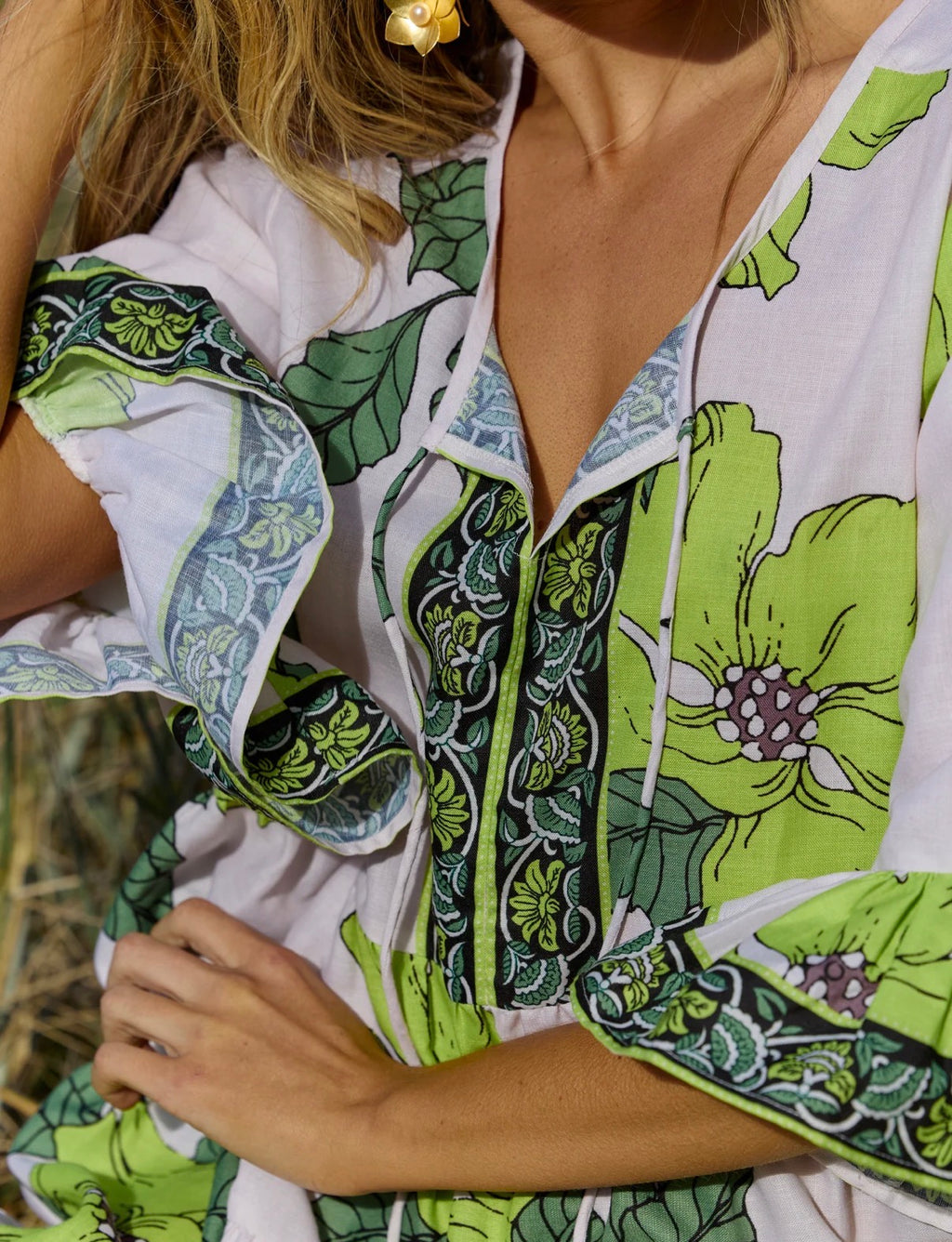 Naudic Libra Dress Paradise Green