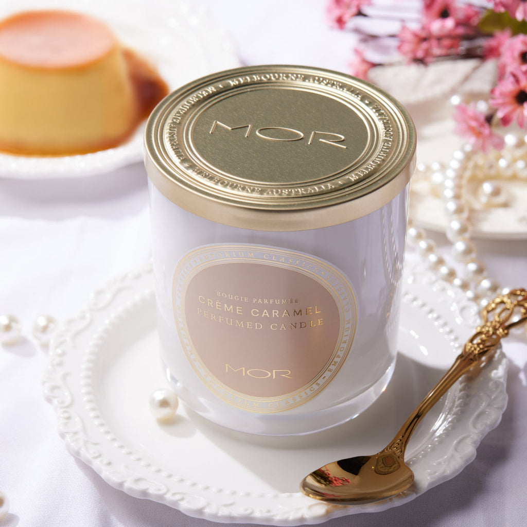 MOR Creme Caramel Candle