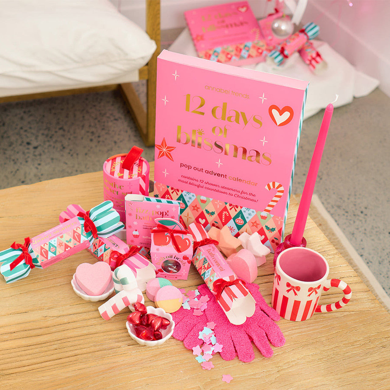 Annabel Trends Bath Confetti Bon Bon