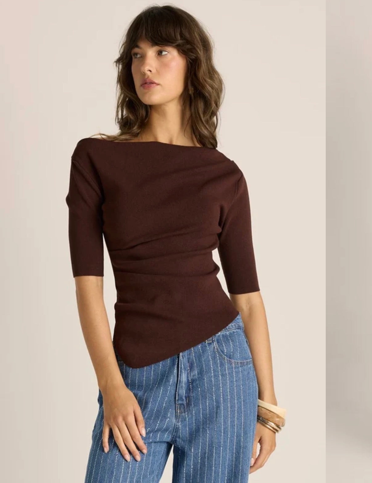 Fate & Becker Estelle Drape Top