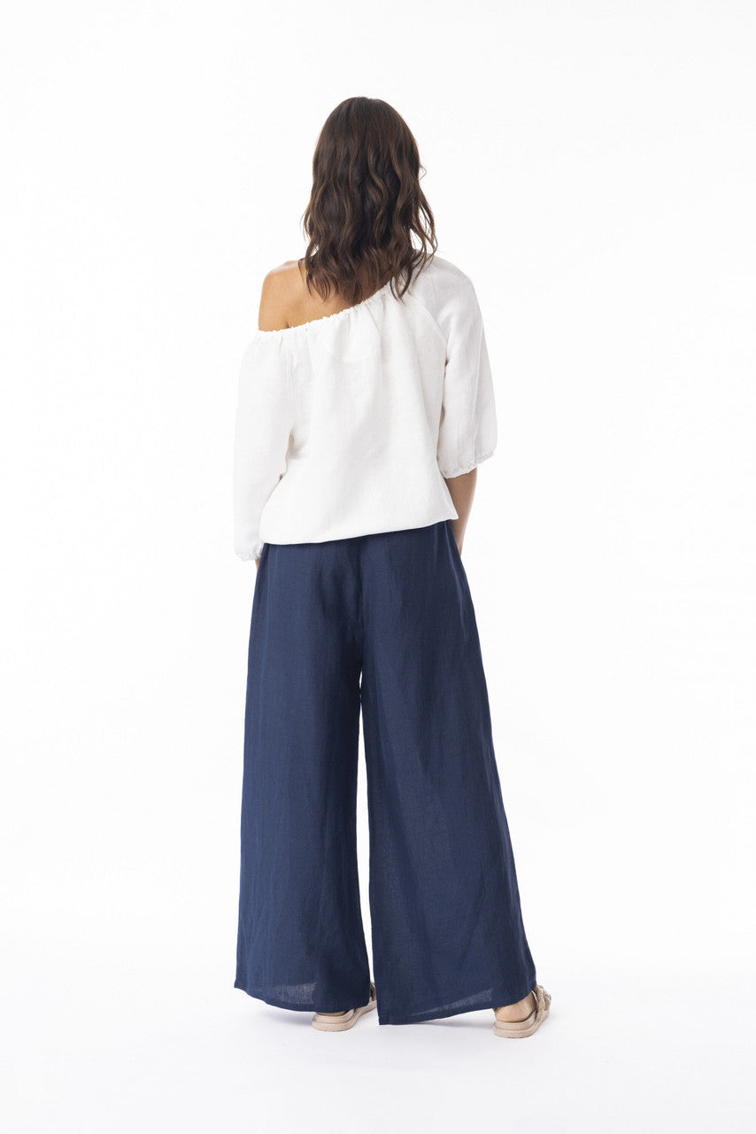 Orientique Escape Linen Wide Leg Pant