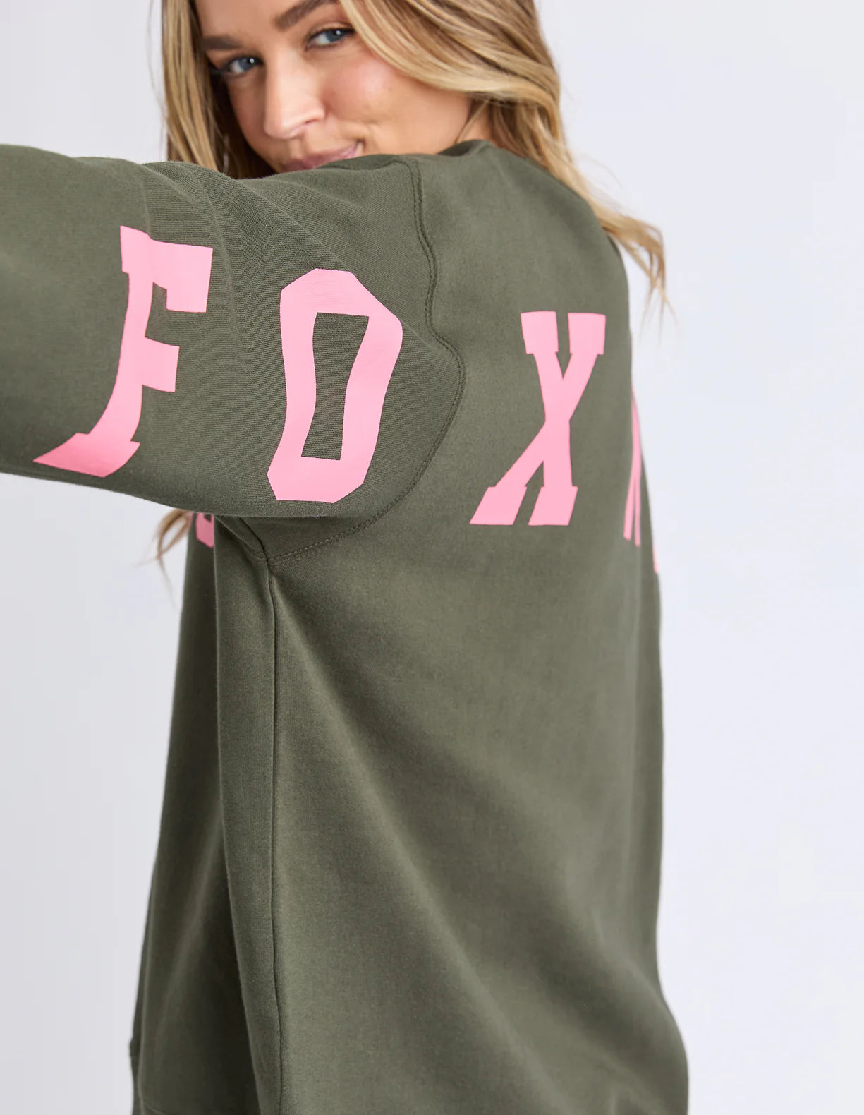 Foxwood Interval Crew Dark Khaki/Coral