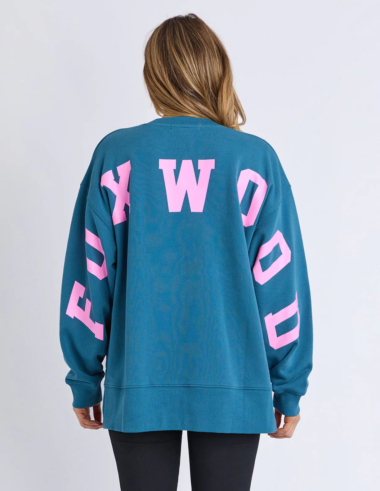 Foxwood Interval Crew Ocean/Neon Pink