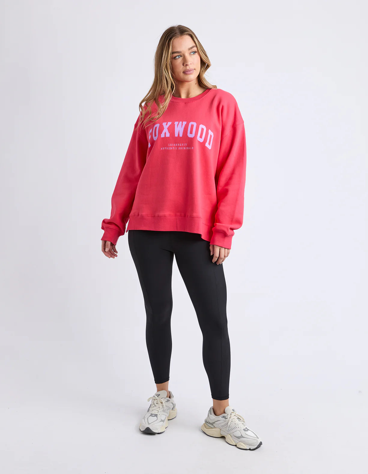 Foxwood Interval Crew Raspberry Neon Lilac