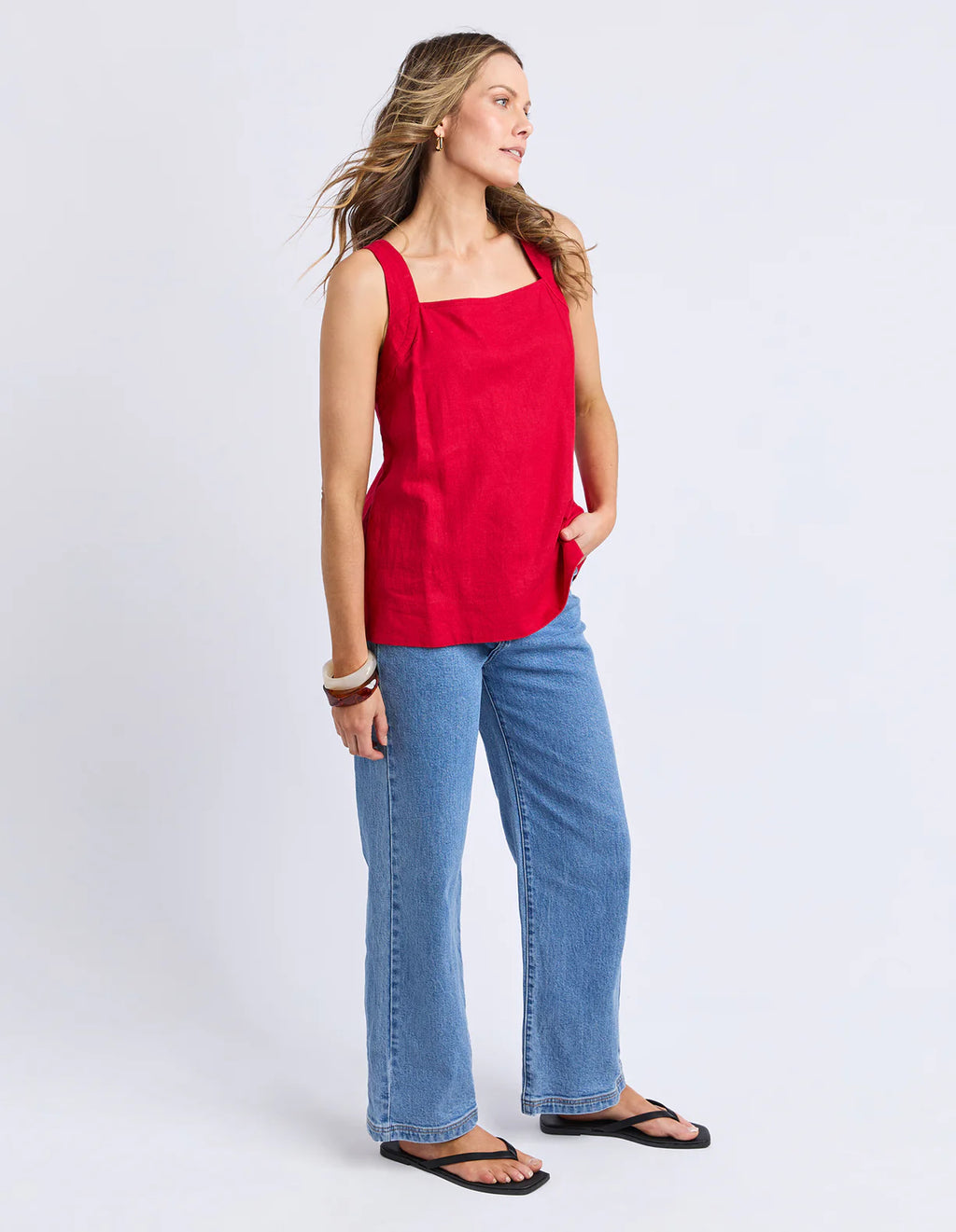 Foxwood Lourdes Top Crimson