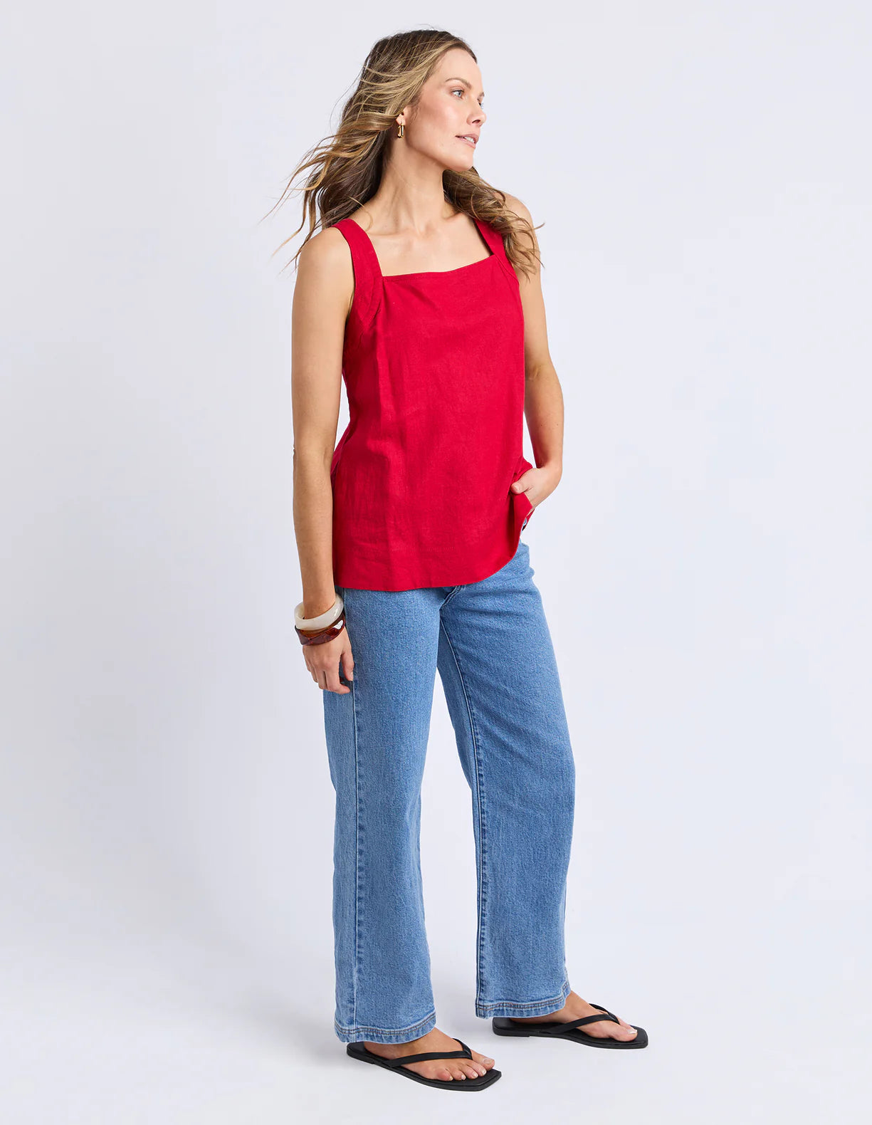 Foxwood Lourdes Top Crimson
