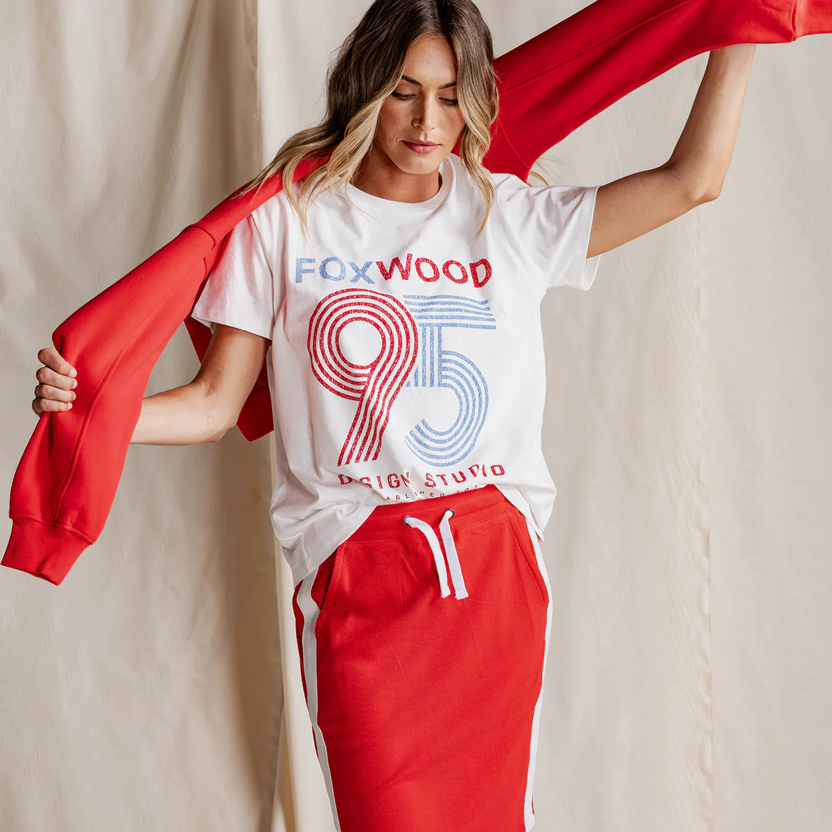Foxwood Studio Tee Vintage White