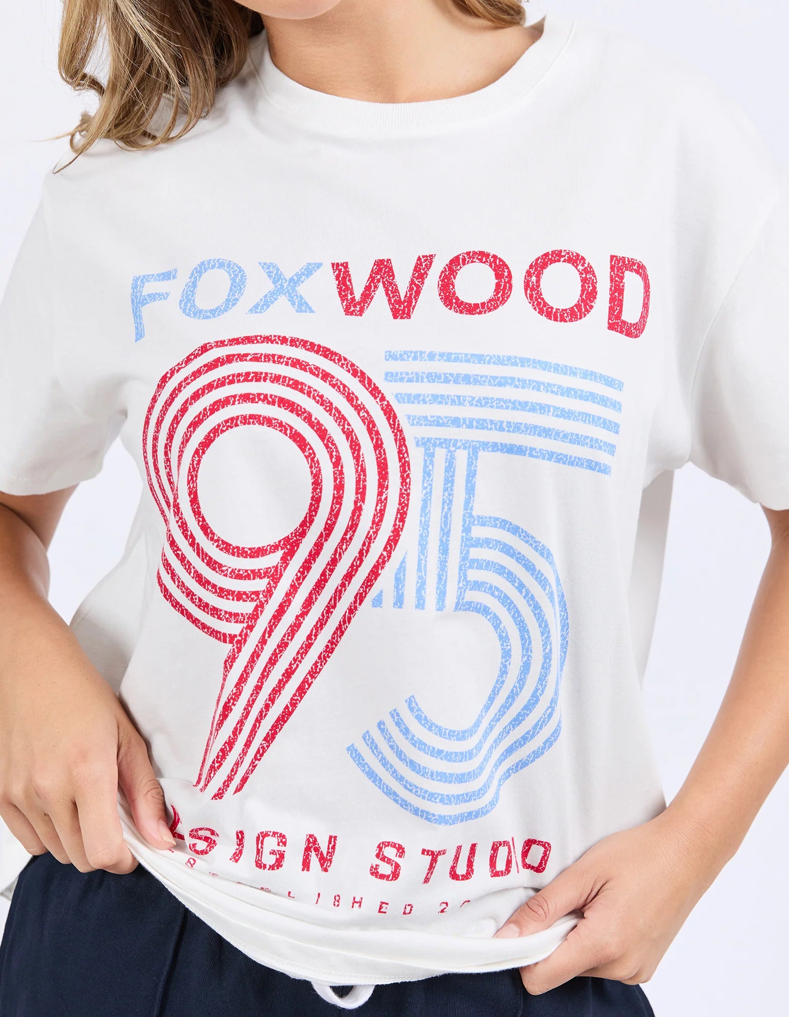 Foxwood Studio Tee Vintage White