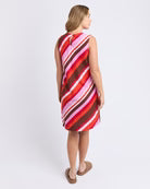 Foxwood Guava Stripe Dress