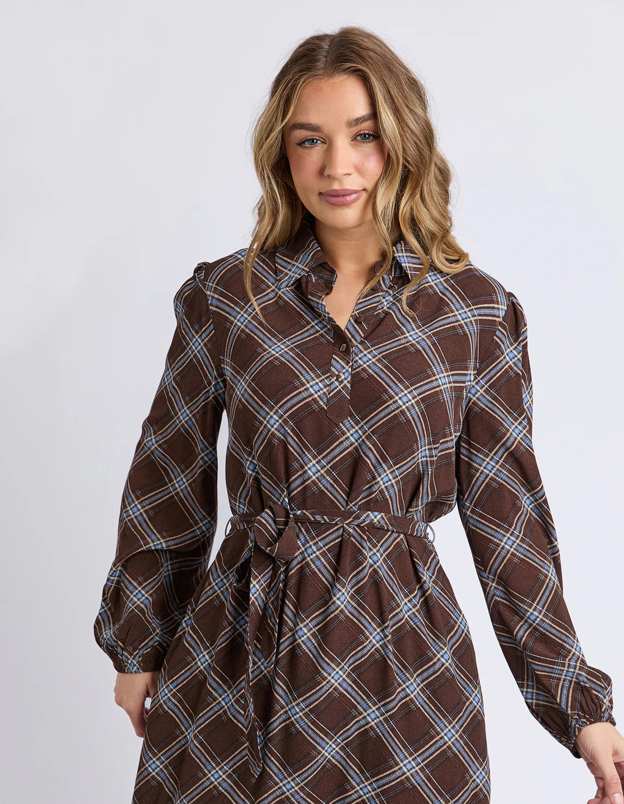 Foxwood Edison Check Dress