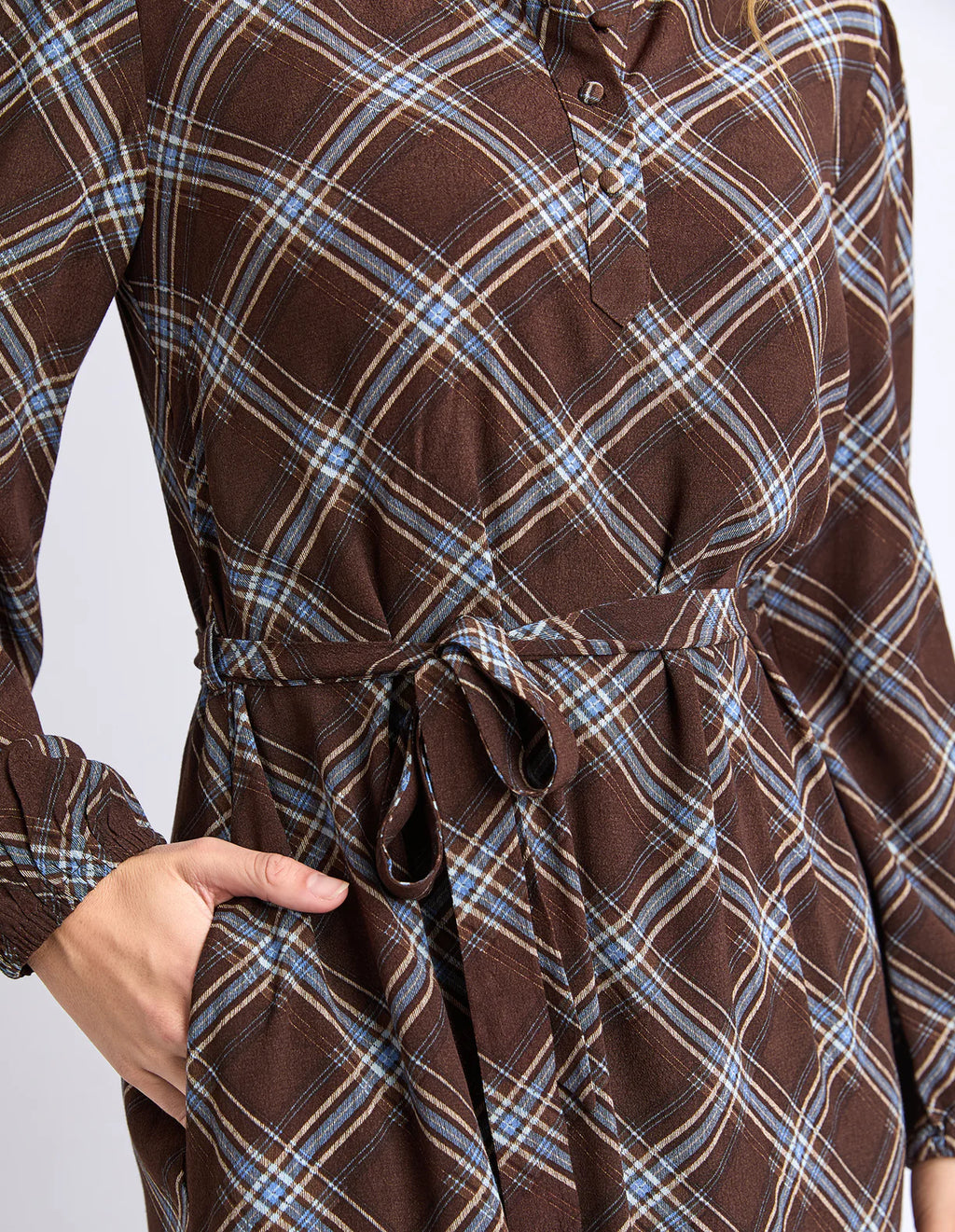 Foxwood Edison Check Dress