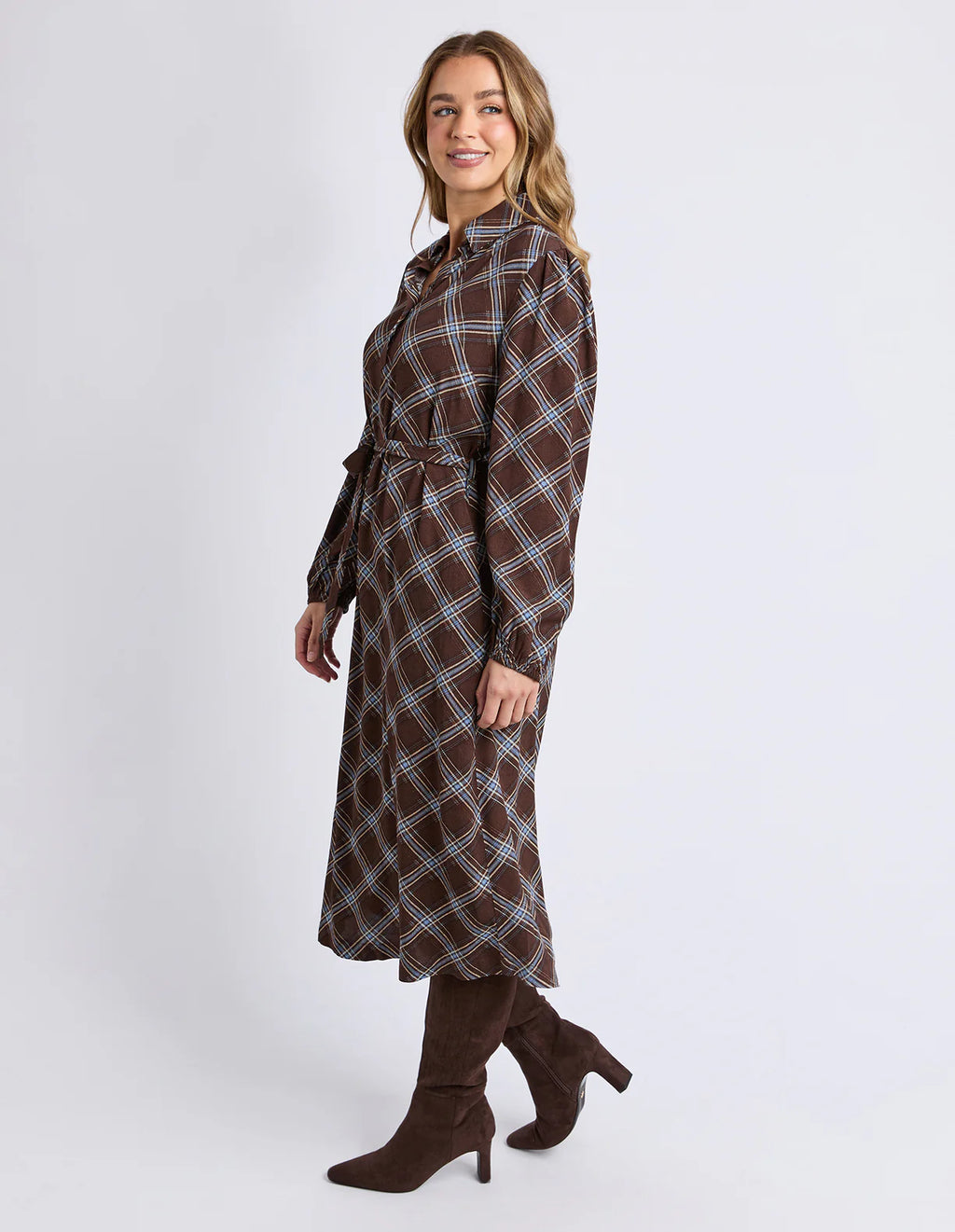 Foxwood Edison Check Dress