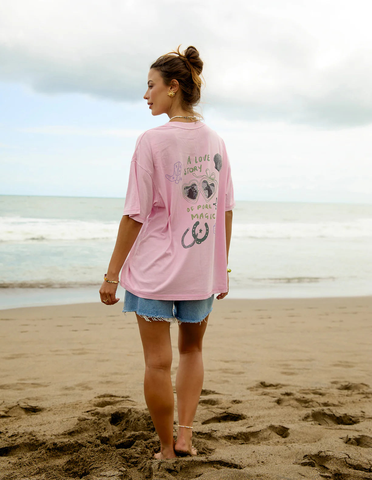 Foxwood Coastal Ranger Tee Bubblegum Pink