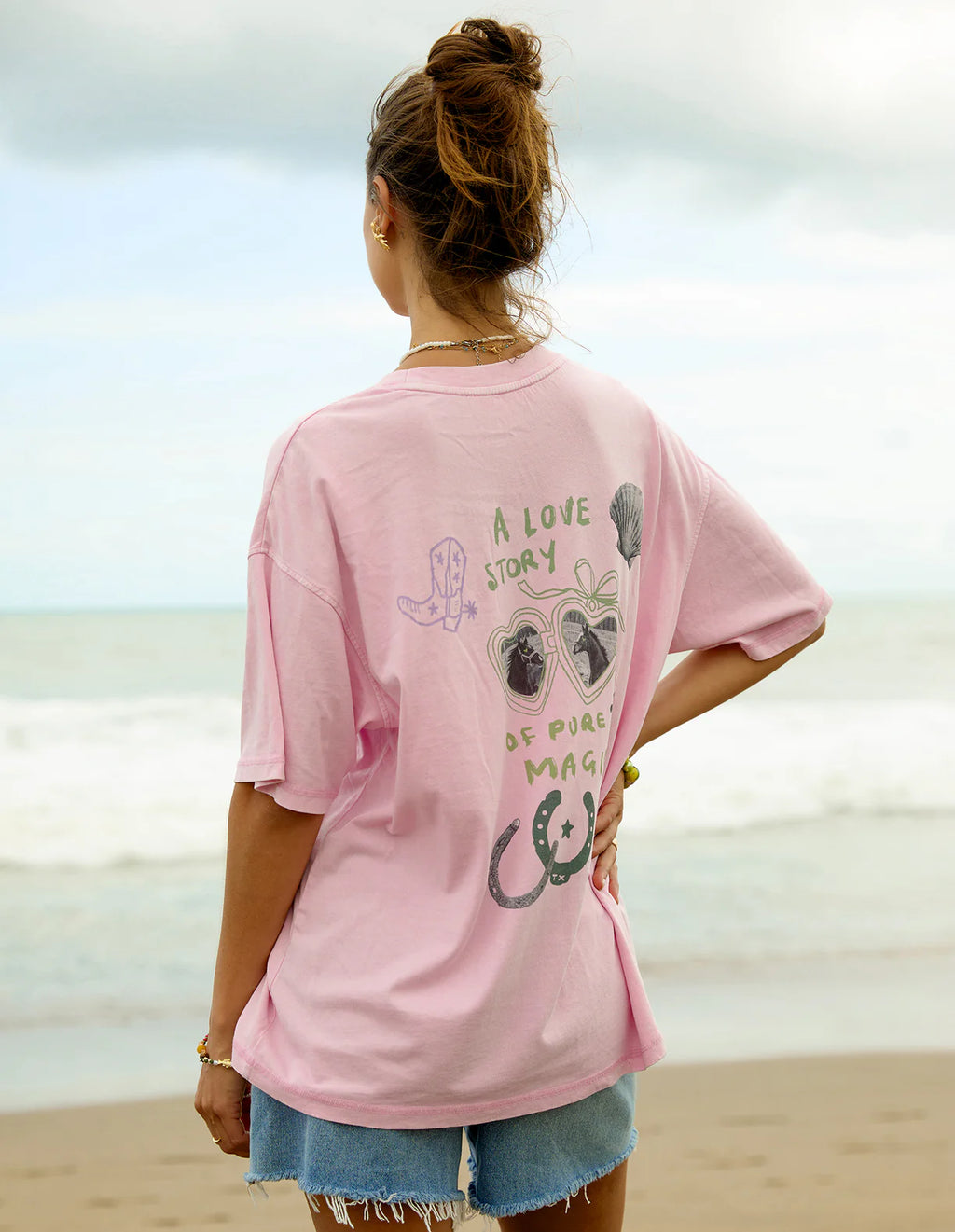 Foxwood Coastal Ranger Tee Bubblegum Pink