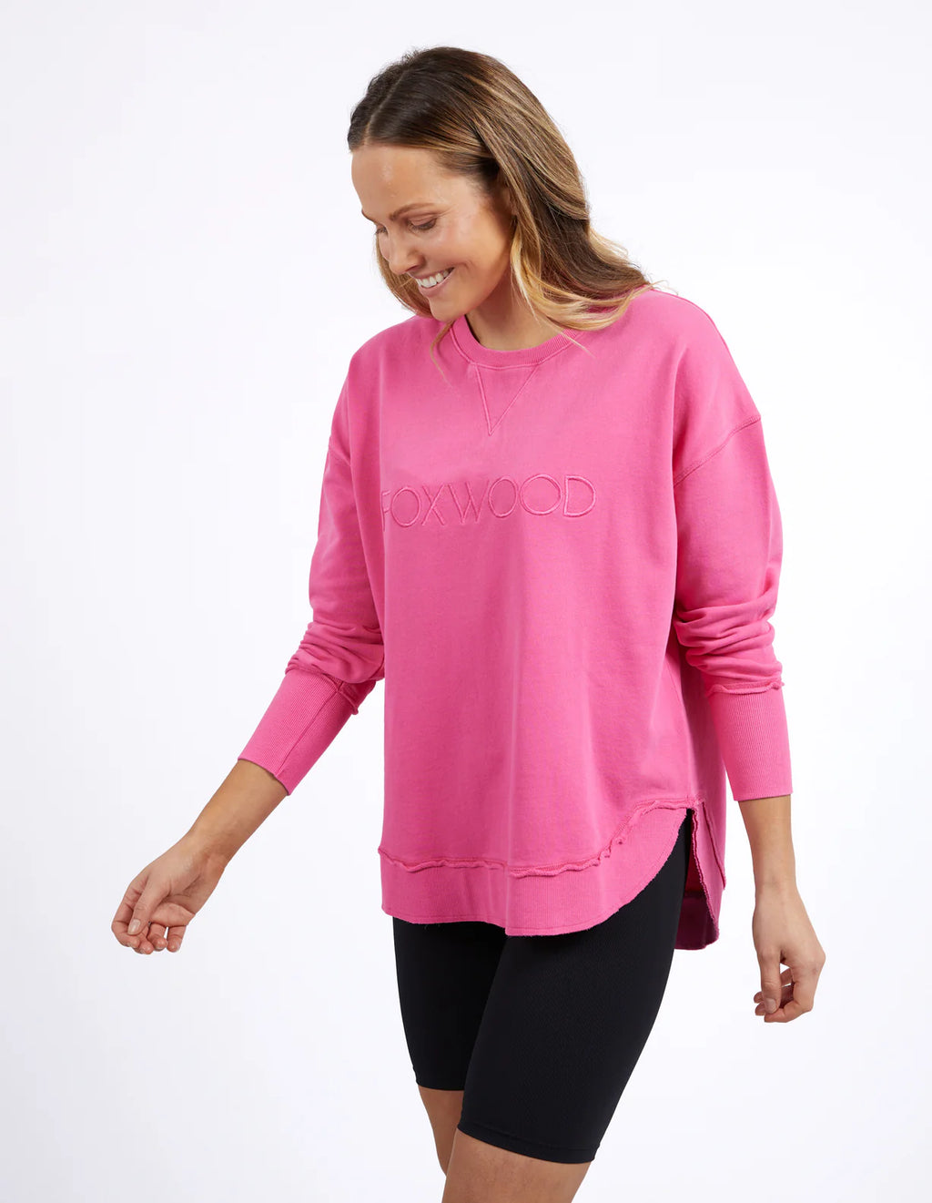 Foxwood Simplified  Crew Bright Pink